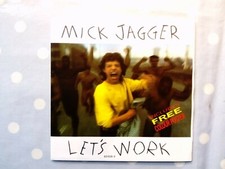 Mick Jagger Let's Work / Catch