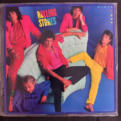 Rolling stones dirty work - rolling, 1986